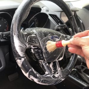 Steering Wheel Cleaning