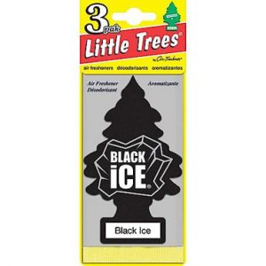 Black Ice 3 pack Little Trees